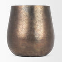 Mercana Quade 9" x 9" x 9" Metal Vase