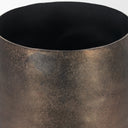 Mercana Quade 9" x 9" x 9" Metal Vase