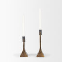 Mercana Polli 4.3" x 4.2" x 11.4" Metal Candle Holder