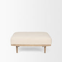 Mercana Shae 37" x 37" x 16" Fabric Ottoman