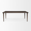 Mercana Suvan 84" x 42" x 30" Solid Wood Dining Table