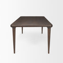 Mercana Suvan 84" x 42" x 30" Solid Wood Dining Table
