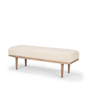 Mercana Shae 56" x 18" x 19" Solid Wood Bench