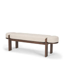 Mercana Sohan 63" x 18" x 19" Wood Bench