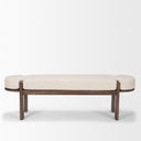 Mercana Sohan 63" x 18" x 19" Wood Bench