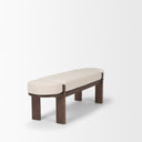 Mercana Sohan 63" x 18" x 19" Wood Bench