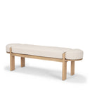 Mercana Sohan 63" x 18" x 19" Wood Bench