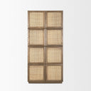 Mercana Sina 39.4" x 17.7" x 80.7" Solid Wood Storage Cabinet