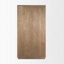 Mercana Sina 39.4" x 17.7" x 80.7" Solid Wood Storage Cabinet