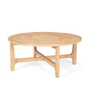 Mercana Taylin 39" x 39" x 16.8" Solid Wood Coffee Table