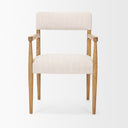 Mercana Toni 22.4" x 24.6" x 33.7" Solid Wood Dining Chair