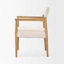 Mercana Toni 22.4" x 24.6" x 33.7" Solid Wood Dining Chair