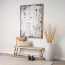 Mercana Sekou 56" x 16" x 19" Solid Wood Bench