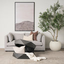 Mercana Arreto 36" x 36" x 15" Solid Wood Coffee Table