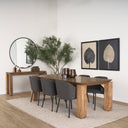Mercana Shannon 22.5" x 22.8" x 31.5" Fabric Dining Chair