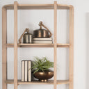 Mercana Taylin 33" x 14" x 83" Solid Wood Wall Shelf