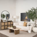 Mercana Sina 64.2" x 17.7" x 33.5" Solid Wood Sideboard
