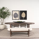 Mercana Sohan 63" x 18" x 19" Wood Bench