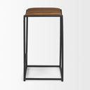 Mercana Taniel 18" x 16" x 27.8" Solid Wood Stool