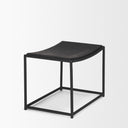 Mercana Taniel 23.3" x 16" x 17" Solid Wood Stool