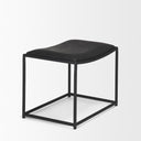 Mercana Taniel 23.3" x 16" x 17.5" Leather Stool