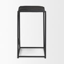 Mercana Taniel 18" x 16" x 27.8" Leather Stool