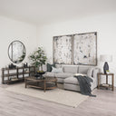 Mercana Halston Right Arm 38.5" x 38.5" x 30.5" Fabric Sectional