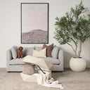 Mercana Halston Right Arm 38.5" x 38.5" x 30.5" Fabric Sectional