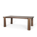 Mercana Tammar 84" x 45.5" x 30" Solid Wood Dining Table