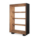 Mercana Tabor 47" x 16" x 72" Solid + Manufactured Wood Bookcase