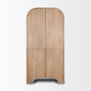 Mercana Sorina 36" x 17" x 72" Wood Storage Cabinet