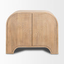 Mercana Sorina 40" x 16" x 32" Solid Wood Accent Cabinet