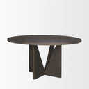 Mercana Tarro 60" x 60" x 30" Solid Wood Dining Table