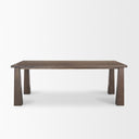 Mercana Wolcott 84" x 42" x 30" Solid Wood Dining Table