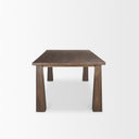 Mercana Wolcott 84" x 42" x 30" Solid Wood Dining Table