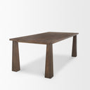 Mercana Wolcott 84" x 42" x 30" Solid Wood Dining Table