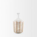 Mercana Troian 7.5" x 7.5" x 14.5" Glass Decorative Object