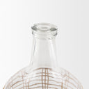 Mercana Troian 7.5" x 7.5" x 14.5" Glass Decorative Object
