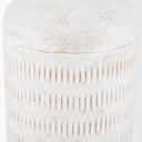 Mercana Tisha 5.9" x 5.9" x 14.2" Metal Vase