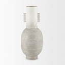 Mercana Torres 6.3" x 6.3" x 15.8" Metal Vase