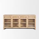 Mercana Suri 80" x 18" x 36" Solid Wood Sideboard