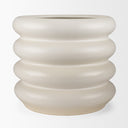 Mercana Twyla 16.5" x 16.5" x 14.3" Ceramic Vase