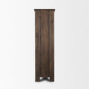 Mercana Wallen 40" x 20" x 70" Solid Wood Storage Cabinet