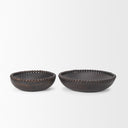 Mercana Wendell 12" x 3.3" x 12" Solid Wood Bowl
