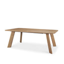 Mercana Welborn 84" x 42" x 30" Solid Wood Dining Table