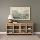 Mercana Suri 80" x 18" x 36" Solid Wood Sideboard