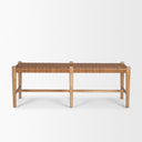 Mercana Shane 52" x 16.5" x 18.8" Solid Wood Bench
