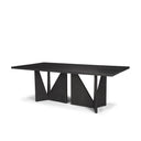 Mercana Tarro 84" x 42" x 30" Solid Wood Dining Table