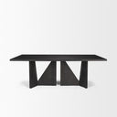 Mercana Tarro 84" x 42" x 30" Solid Wood Dining Table