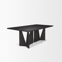 Mercana Tarro 84" x 42" x 30" Solid Wood Dining Table